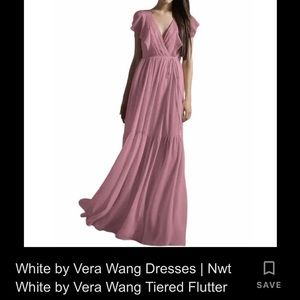 Plum Vera wang bridesmaids dress. Never worn! Size 2